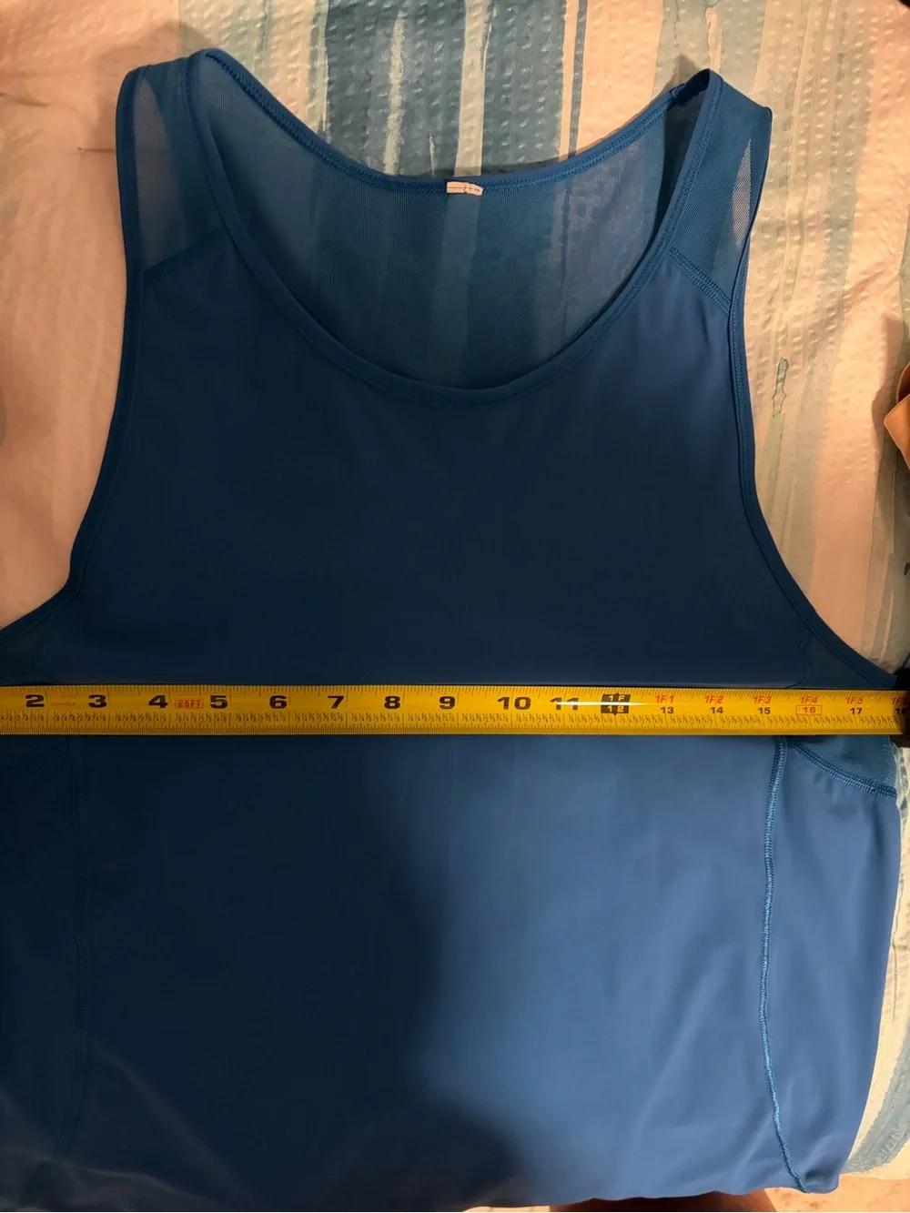 Lululemon Sculpt Tank II Blazer Blue - Size 10